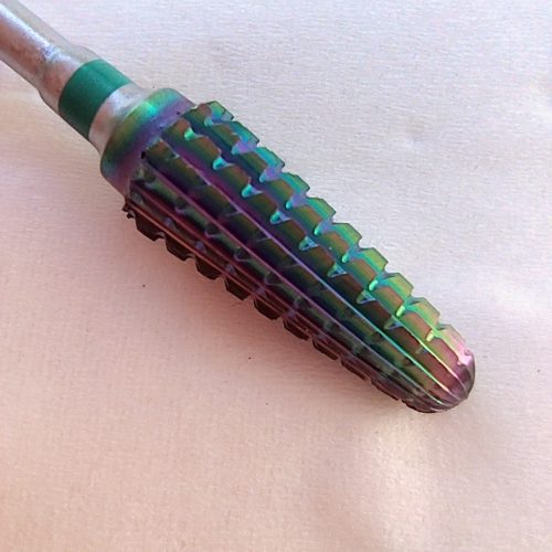 Szivárvány közepes kugli karbid balkezes csiszolófej C