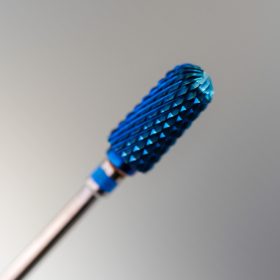 Kék lekerekített henger karbid csiszolófej