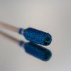 Kék lekerekített henger karbid csiszolófej