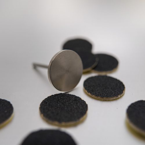 Pedikűrös csiszolókorong és 20mmes tartószár szett 120as erősség