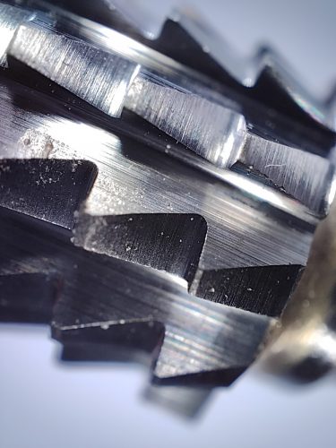 Lamellás kugli karbid balkezes csiszolófej XC