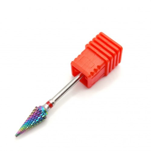 Szivárvány hegyes karbid balkezes csiszolófej F