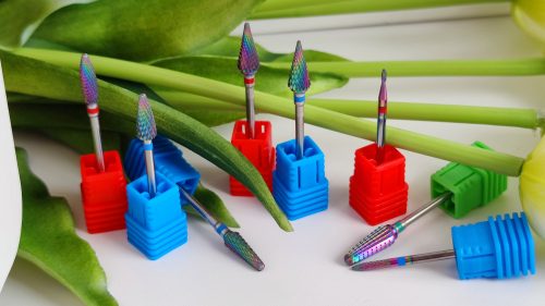 Szivárvány hegyes karbid balkezes csiszolófej F