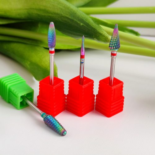 Szivárvány hegyes karbid balkezes csiszolófej F