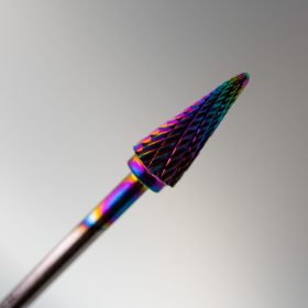 Szivárvány hegyes karbid balkezes csiszolófej M