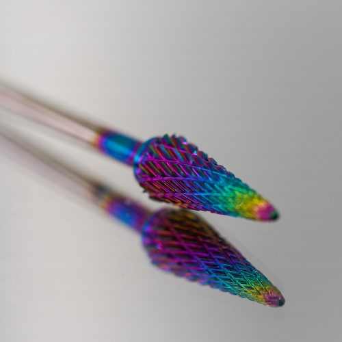 Szivárvány hegyes karbid balkezes csiszolófej M