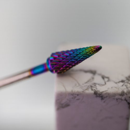 Szivárvány hegyes karbid balkezes csiszolófej M