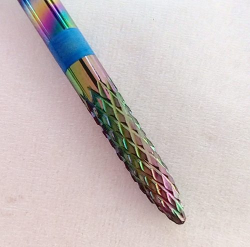 Szivárvány kis lándzsa karbid balkezes csiszolófej M