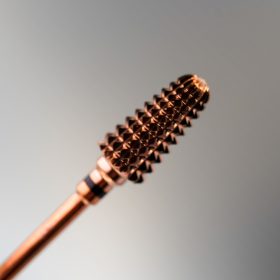 Rosegold lekerekített karbid balkezes csiszolófej XC