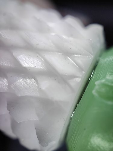 Lekerekített henger kerámia balkezes csiszolófej C